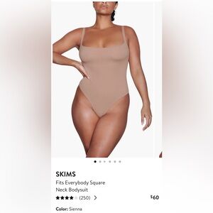 Skims Fits Everyone Bodysuit - worn once